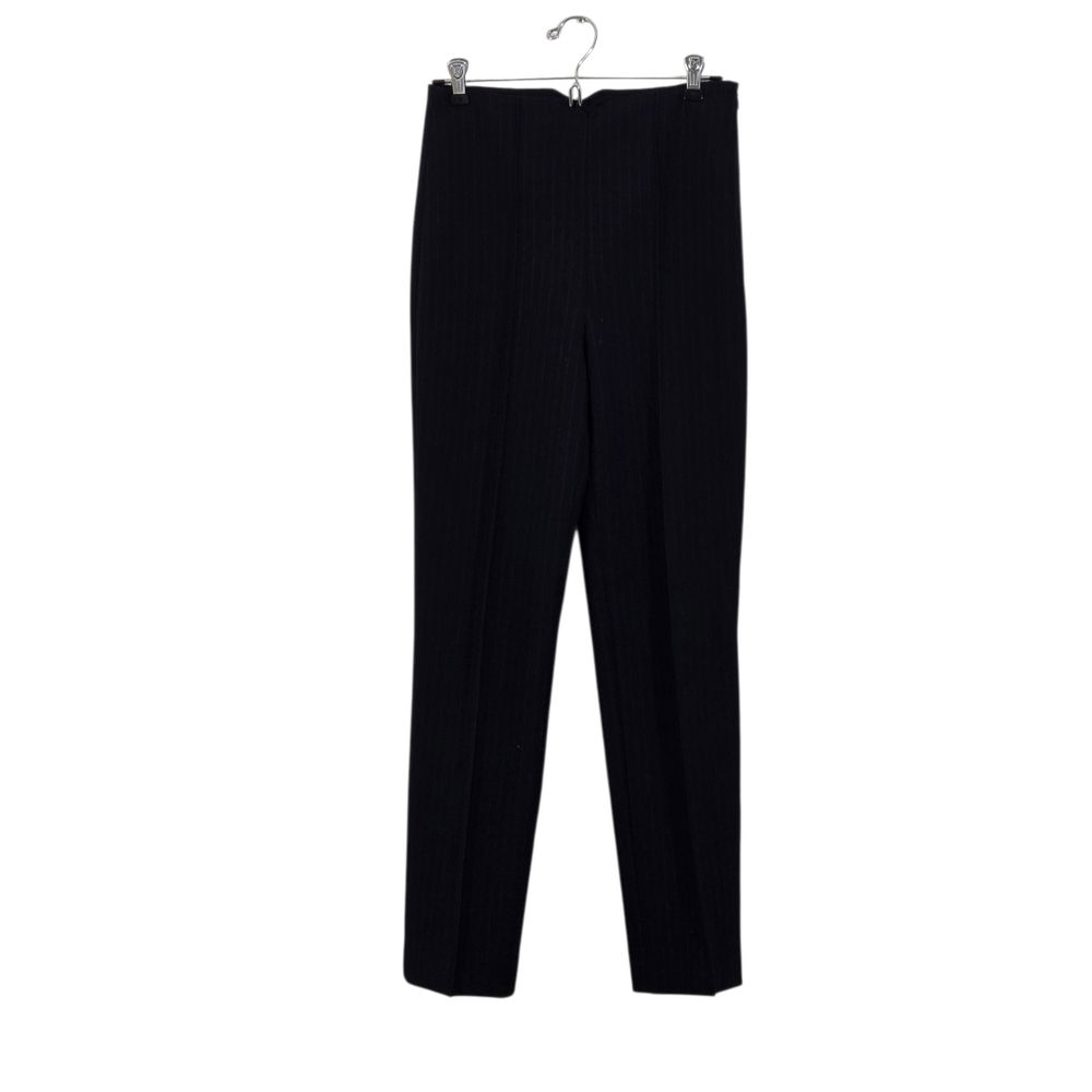 Dorothee Schumacher Pants Blue Pinstripe High Rise Size XS Designer Quiet Luxury